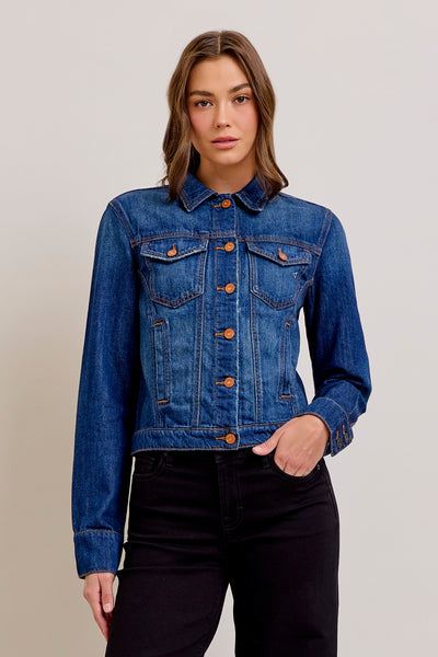 is-ness × FARAH WIDE TRUCKER Denim JKT Oversized Type 3 Trucker Jacket - Medium Wash | Levi's® US
