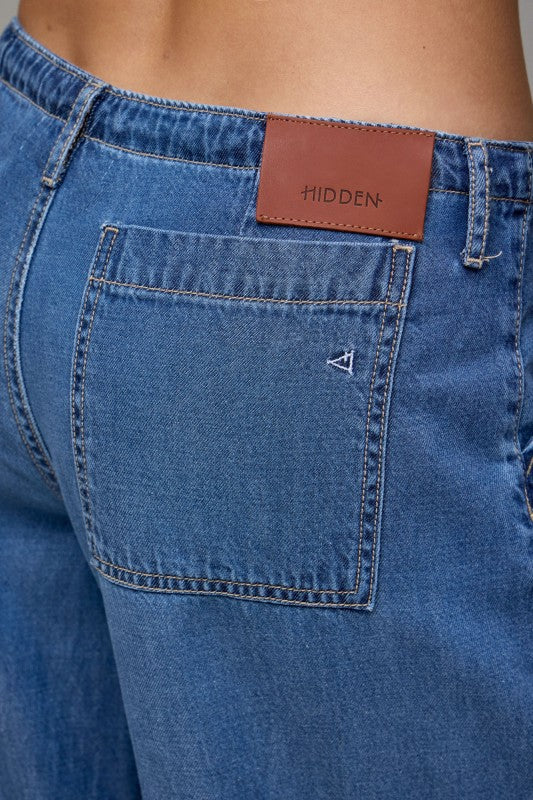 [NORI] DRAWSTRING WIDE LEG TROUSER