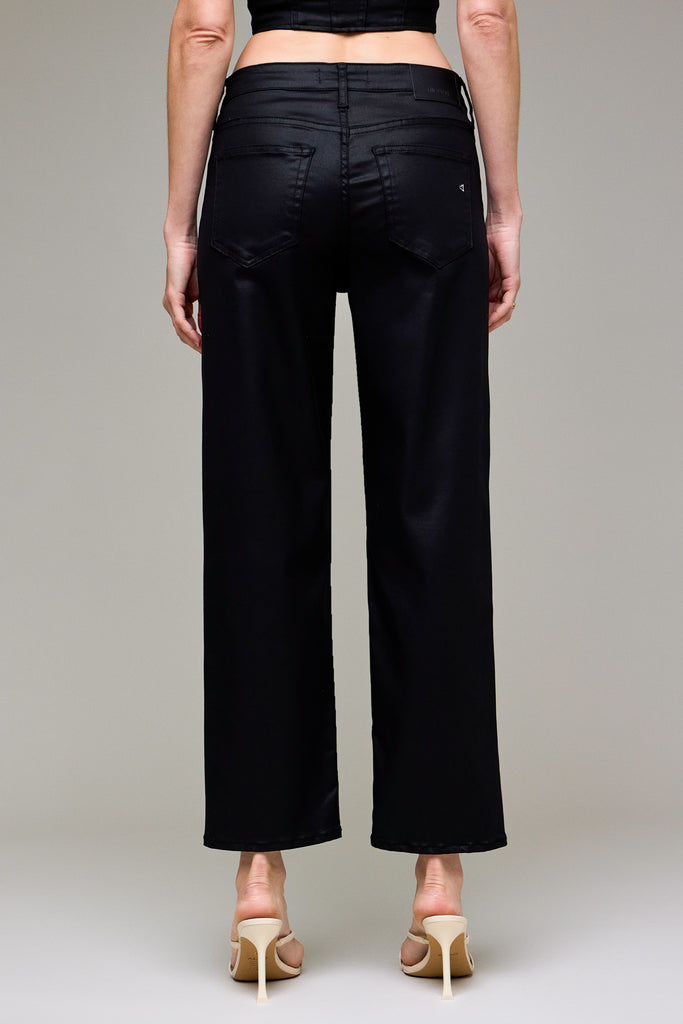 [TRACEY] Coated Clean 28" Inseam High Rise Straight