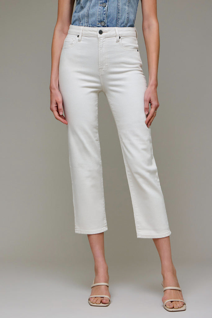 [TRACEY]Sea Salt Clean 25" Inseam Straight