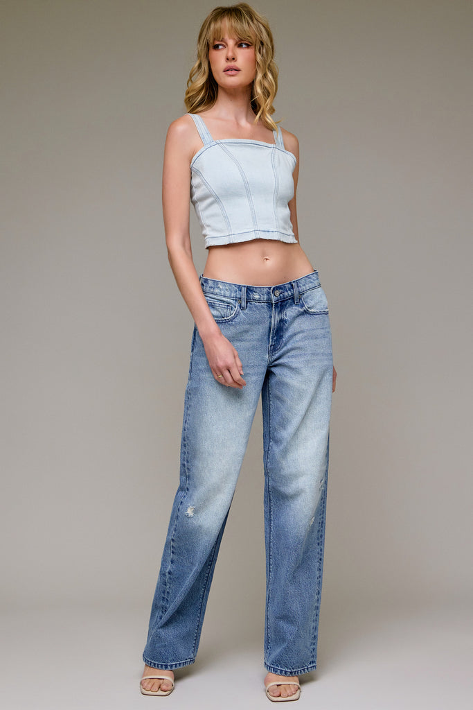 [ALYX] Medium Light Clean Classic High Rise 90's Baggy Jean