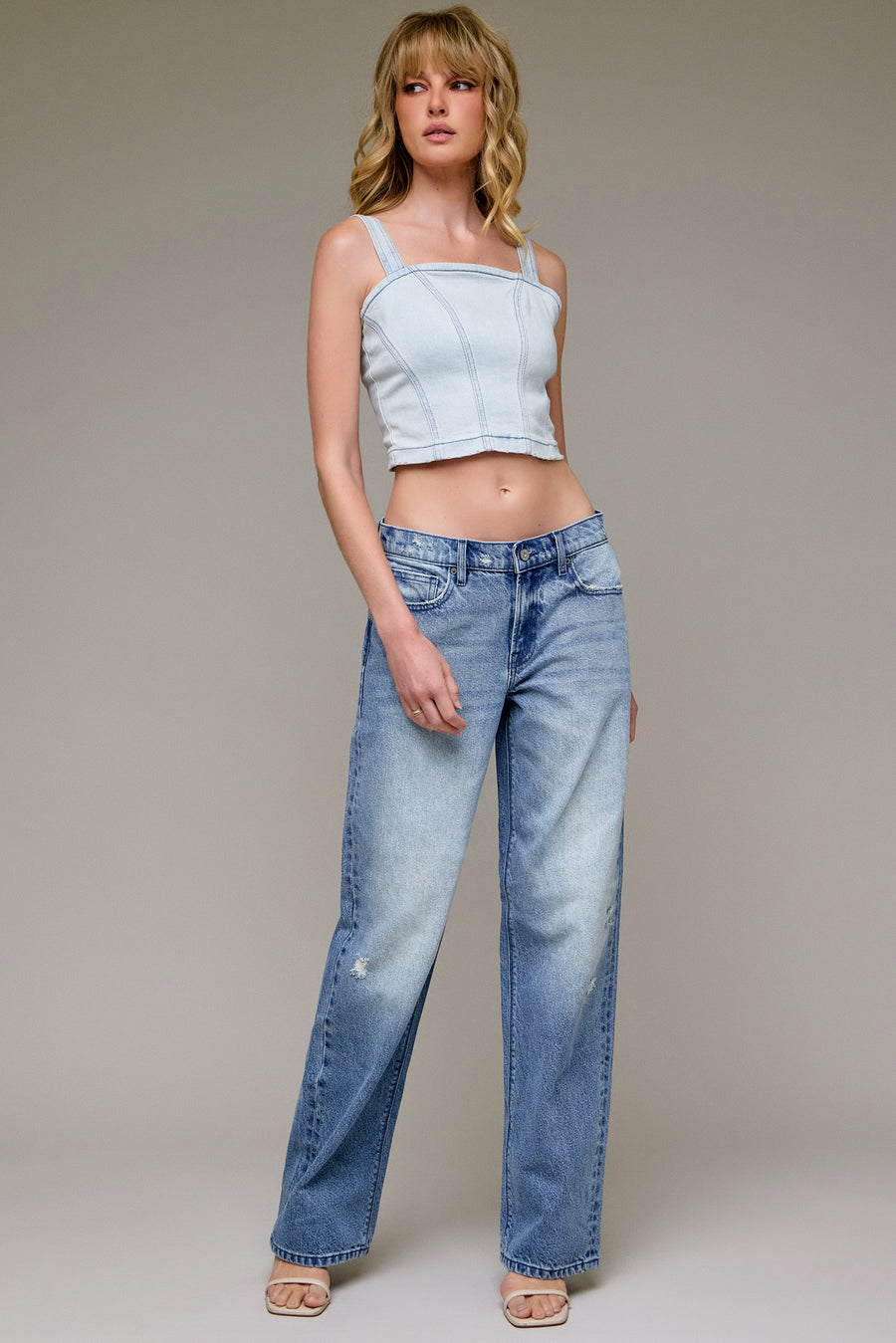 [ALYX] Medium Light Clean Classic High Rise 90's Baggy Jean