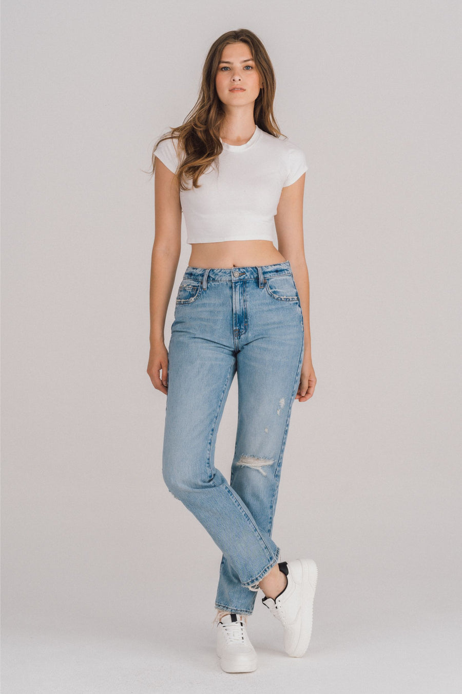 [TRACEY] MEDIUM LIGHT CLASSIC 31" INSEAM STRAIGHT