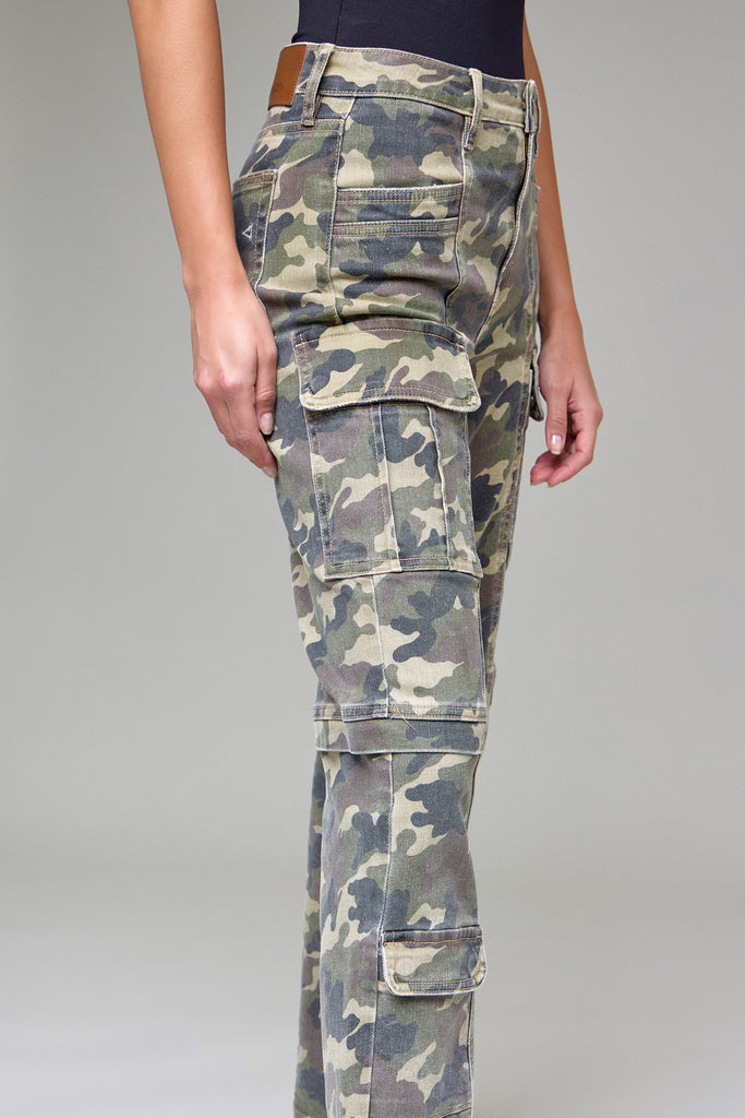 [TRACEY] Camo Stretch 31" Inseam Straight