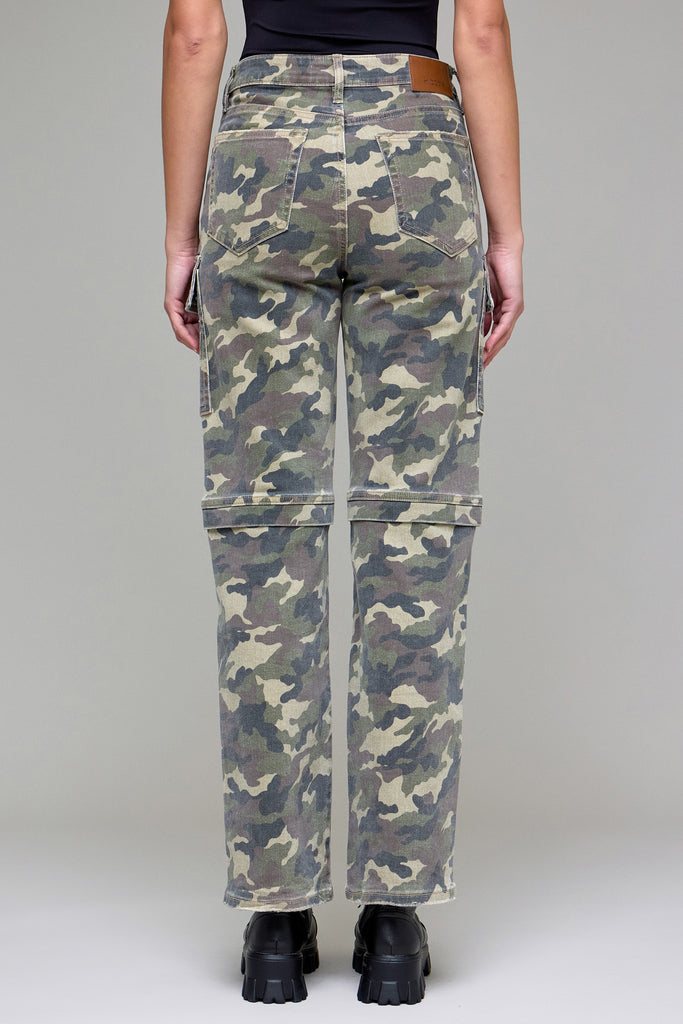 [TRACEY] Camo Stretch 31" Inseam Straight