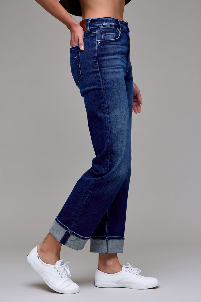 [TRACEY] 31" Inseam TRACEY High Rise Relaxed Straight