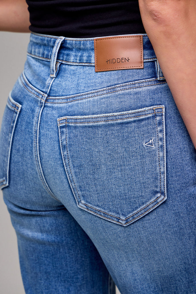 [ELLA] High Rise Classic Straight with Double Cuff