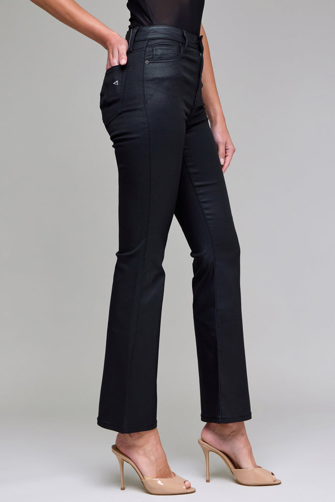 [HAPPI] Coated Clean Stretch Flare