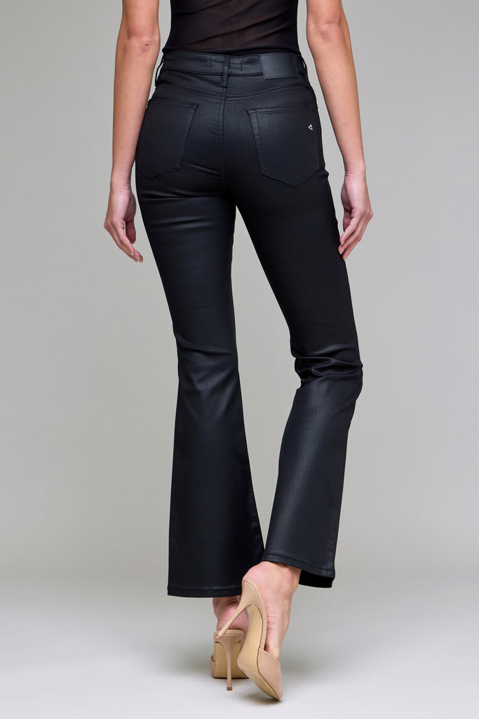[HAPPI] Coated Clean Stretch Flare