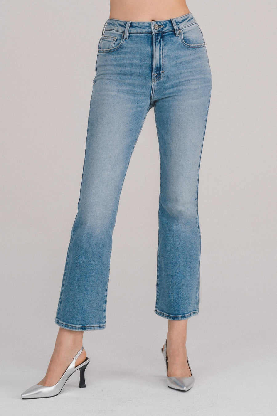 [RYAN] MEDIUM LIGHT CLEAN STRETCH 29" INSEAM BOOTCUT