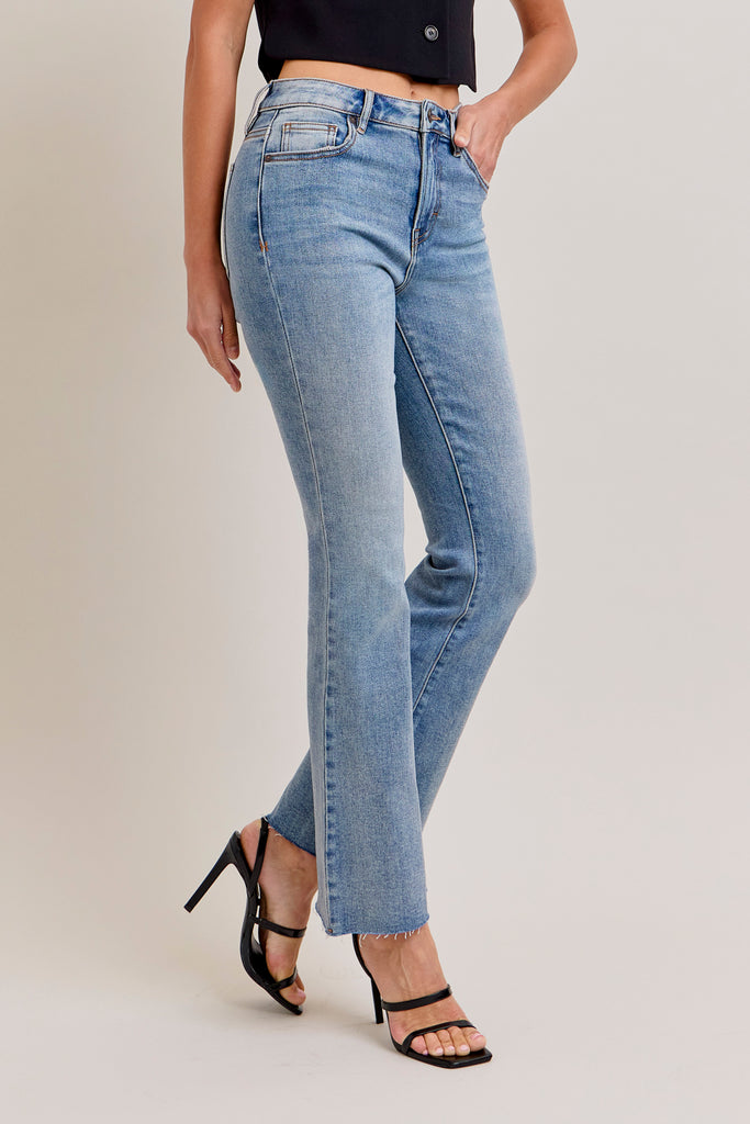 [RYAN] MEDIUM LIGHT CLEAN STRETCH 31" INSEAM BOOTCUT