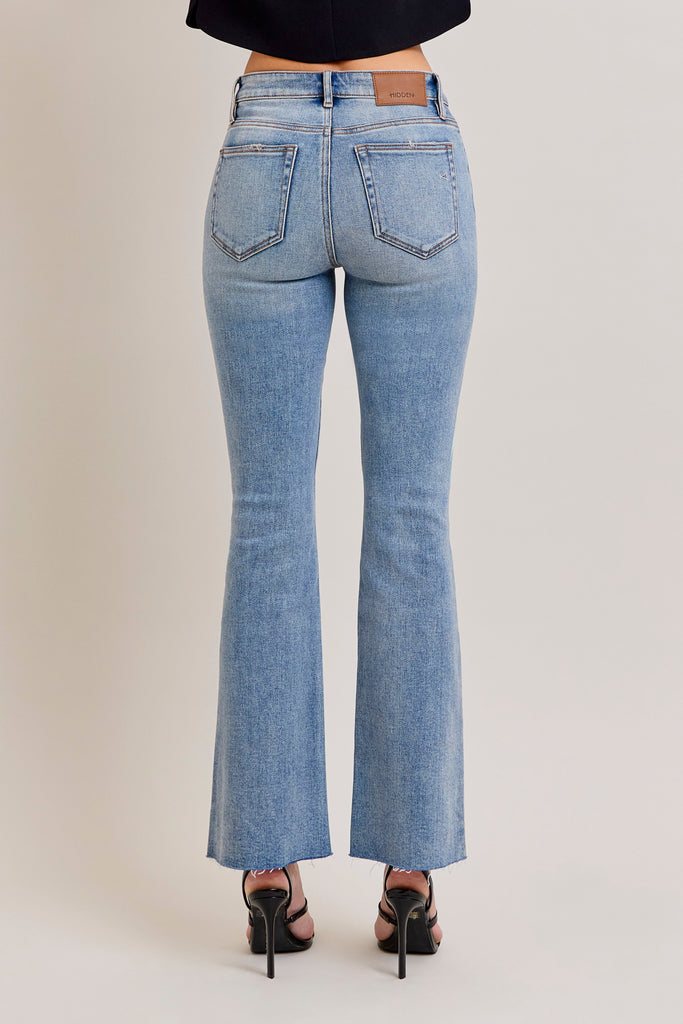 [RYAN] MEDIUM LIGHT CLEAN STRETCH 31" INSEAM BOOTCUT