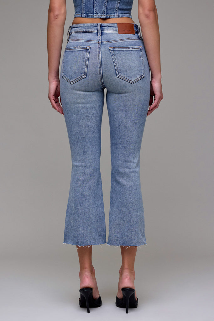 [RYAN] Medium Light Cropped Stretch 25" Inseam Bootcut
