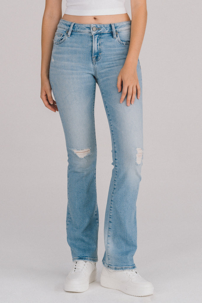 [RYAN] MEDIUM LIGHT DISTRESSED BOOTCUT