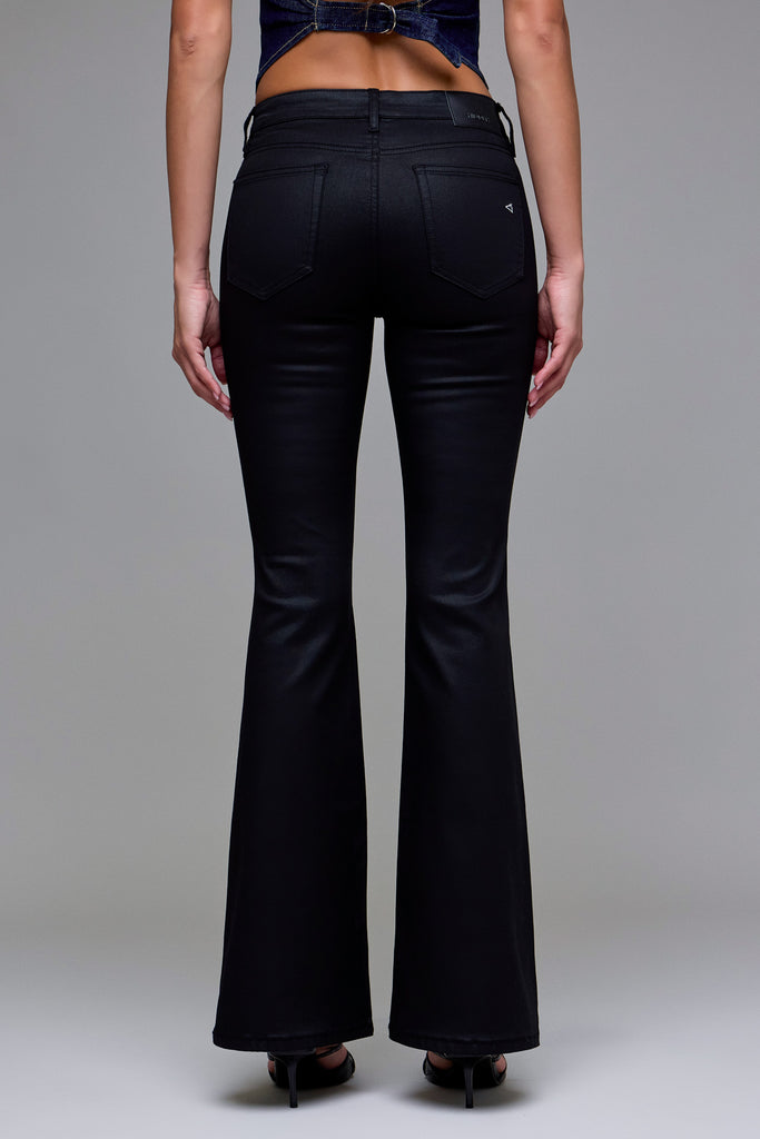 [HAPPI] Coated 33" Inseam Mid Rise Flare