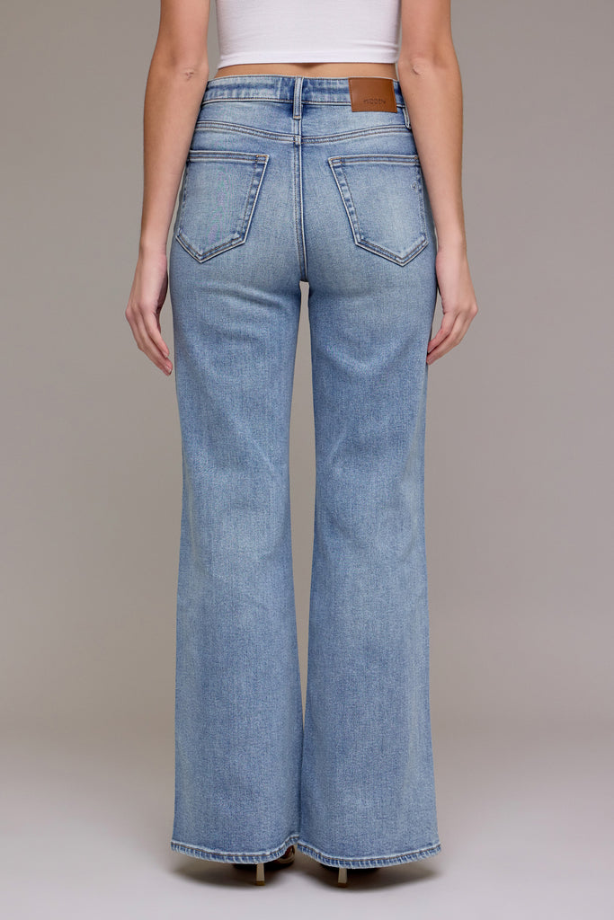 [HAPPI] Medium Vintage Clean High Rise Wide Comfort Flare