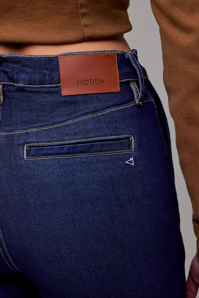 [HAPPI] Rinse Wash Stretch Trouser Comfort Flare