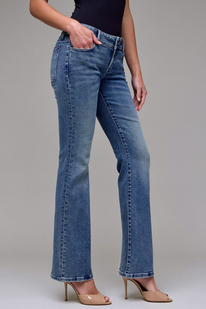 [RYAN] Vintage Wash Low Rise Stretch Bootcut