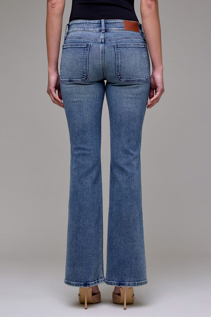 [RYAN] Vintage Wash Low Rise Stretch Bootcut