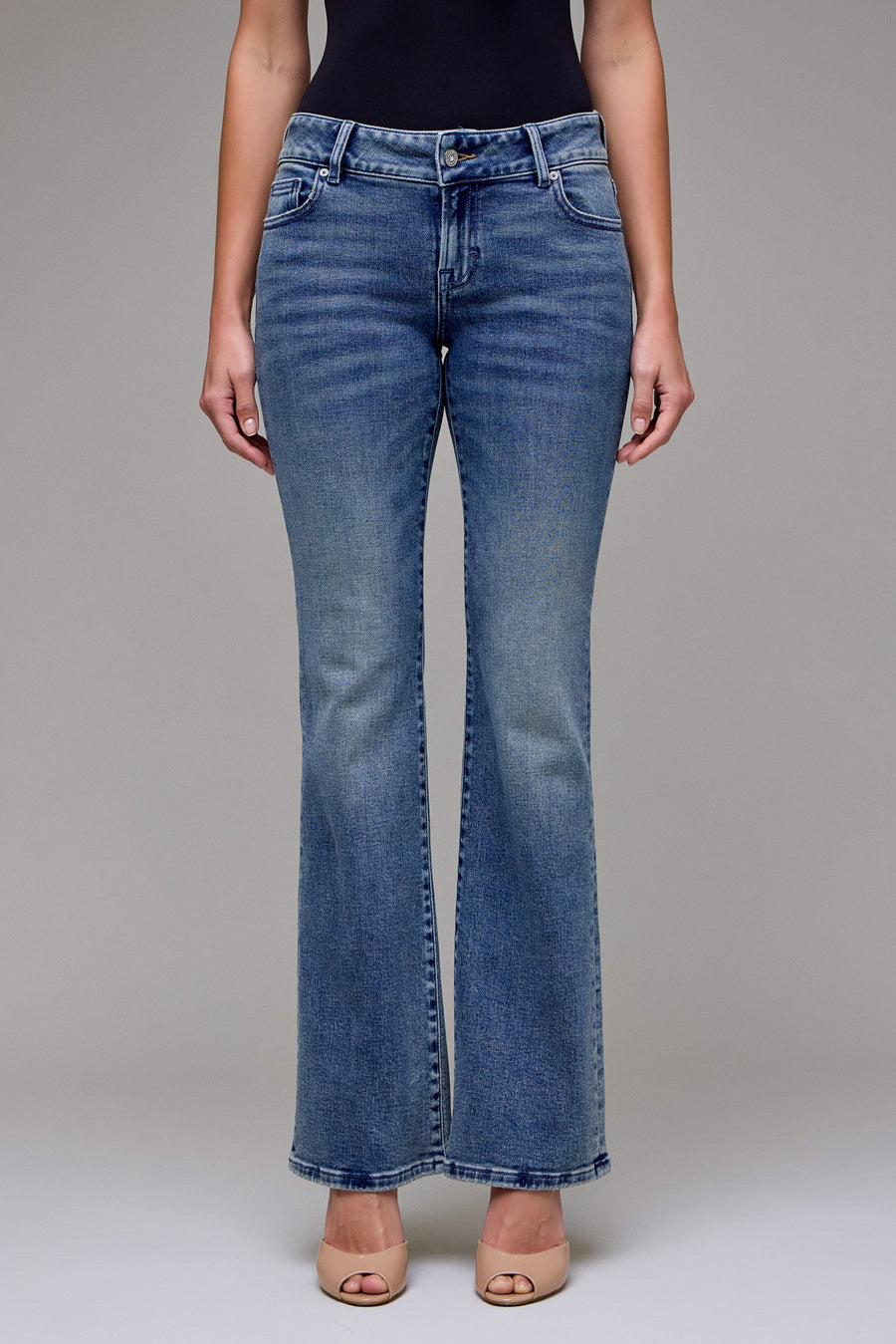 [RYAN] Vintage Wash Low Rise Stretch Bootcut