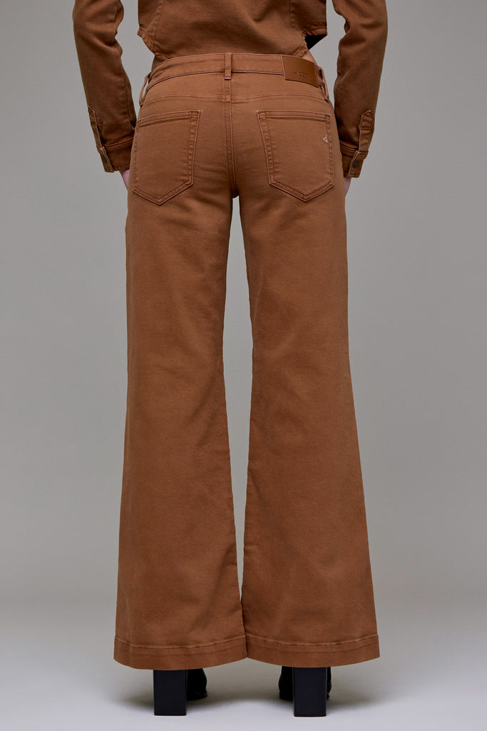 [HAPPI] Tawney Wash Stretch Low Rise Comfort Flare