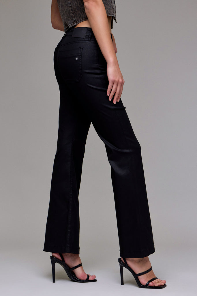 [HAPPI] Coated Mid Rise 31" Inseam Fashion Flare