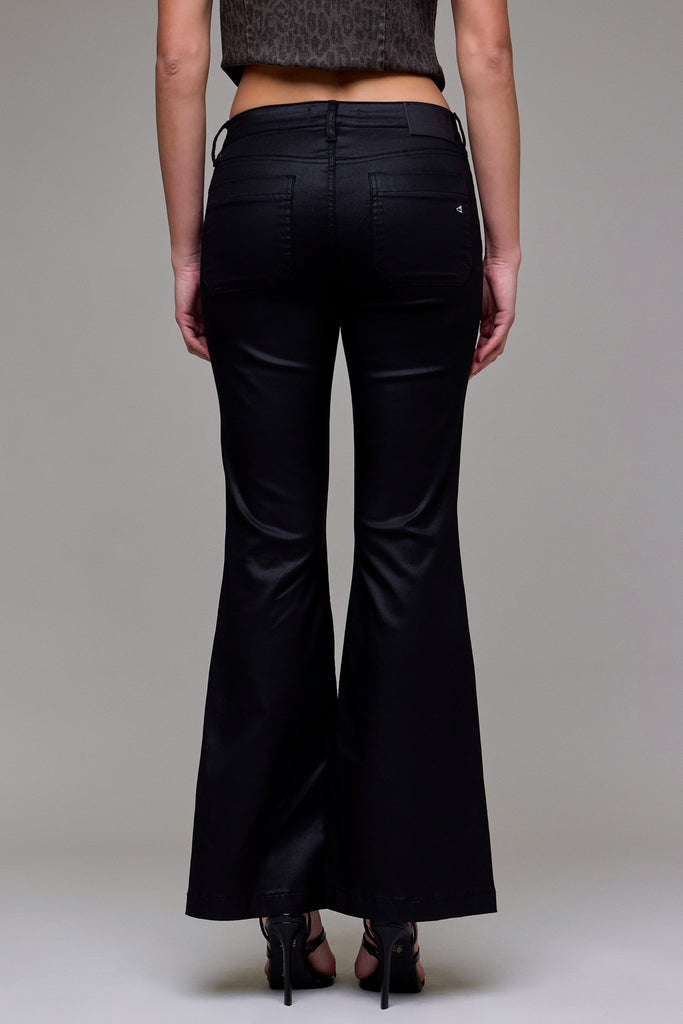 [HAPPI] Coated Mid Rise 31" Inseam Fashion Flare