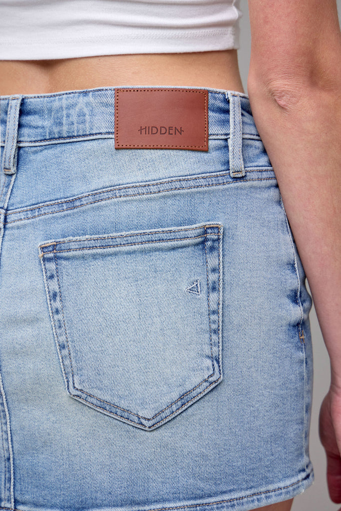 [PEYTON] Vintage Low Rise Micro Mini Skirt
