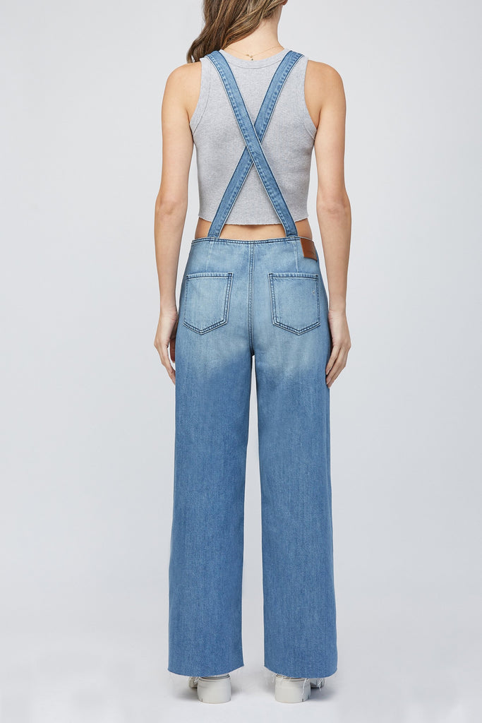 [DYLAN] MEDIUM WASH CLASSIC SUPER SOFT STRAIGHT OVERALL