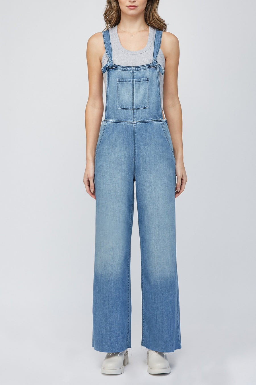 [DYLAN] MEDIUM WASH CLASSIC SUPER SOFT STRAIGHT OVERALL