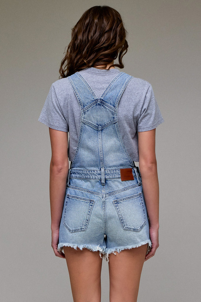 [PIXIE] Vintage Wash Classic Shortall