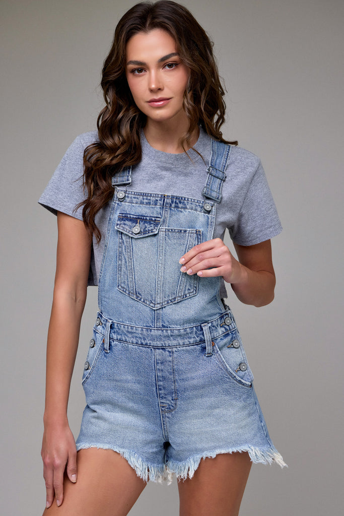 [PIXIE] Vintage Wash Classic Shortall