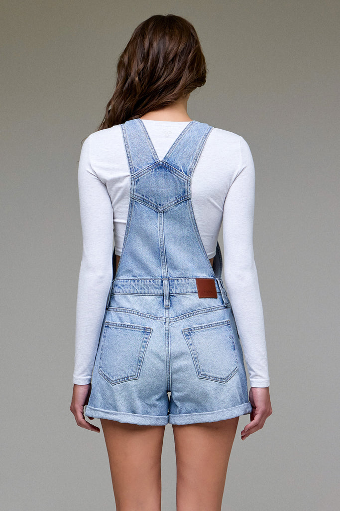 [DYLAN] Light Wash Clean Classic Shortall
