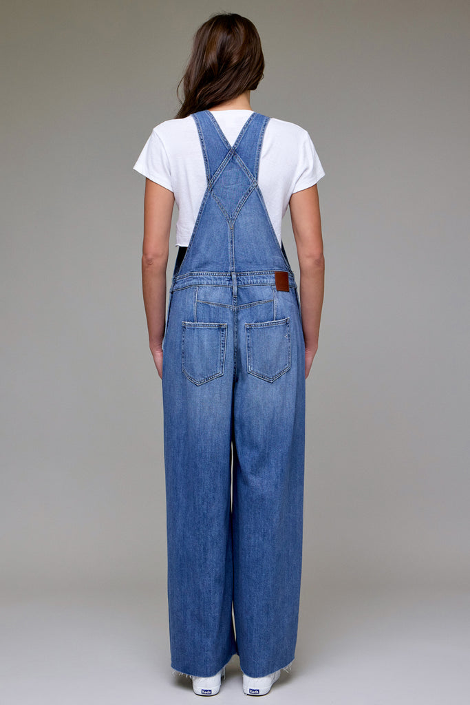 [DYLAN] Medium Wash Super Soft Western 30" Inseam Overall