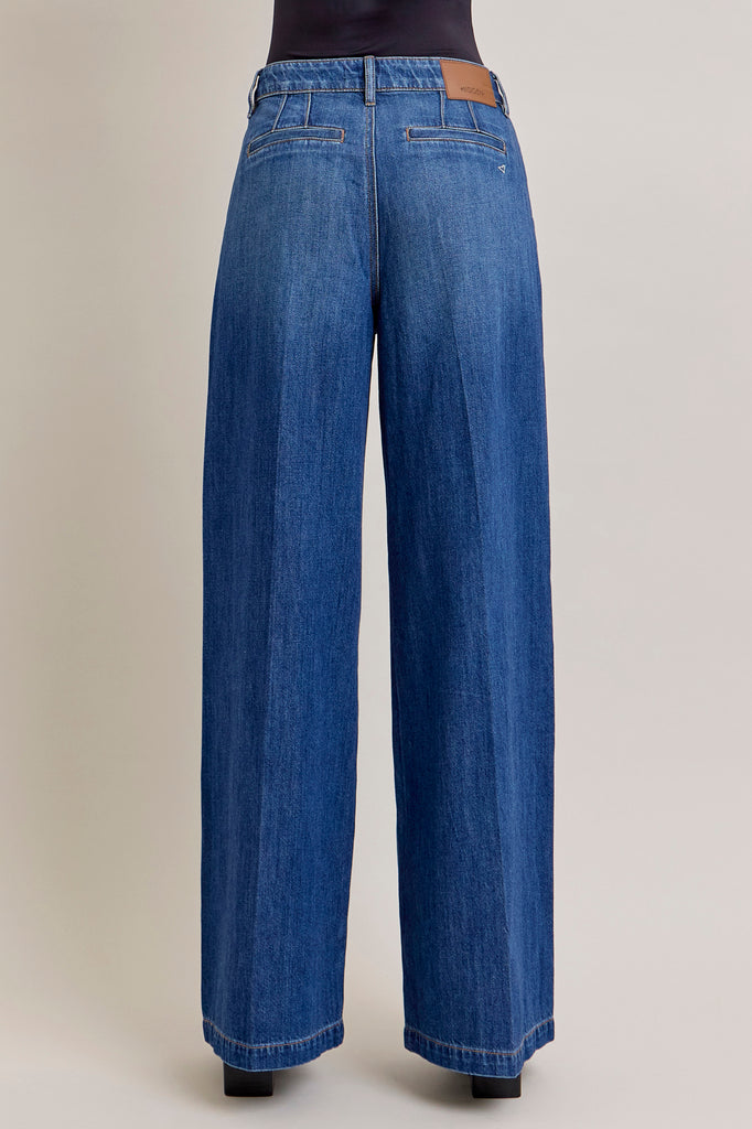 [NORI] DARK WASH 31" INSEAM WIDELEG TROUSER