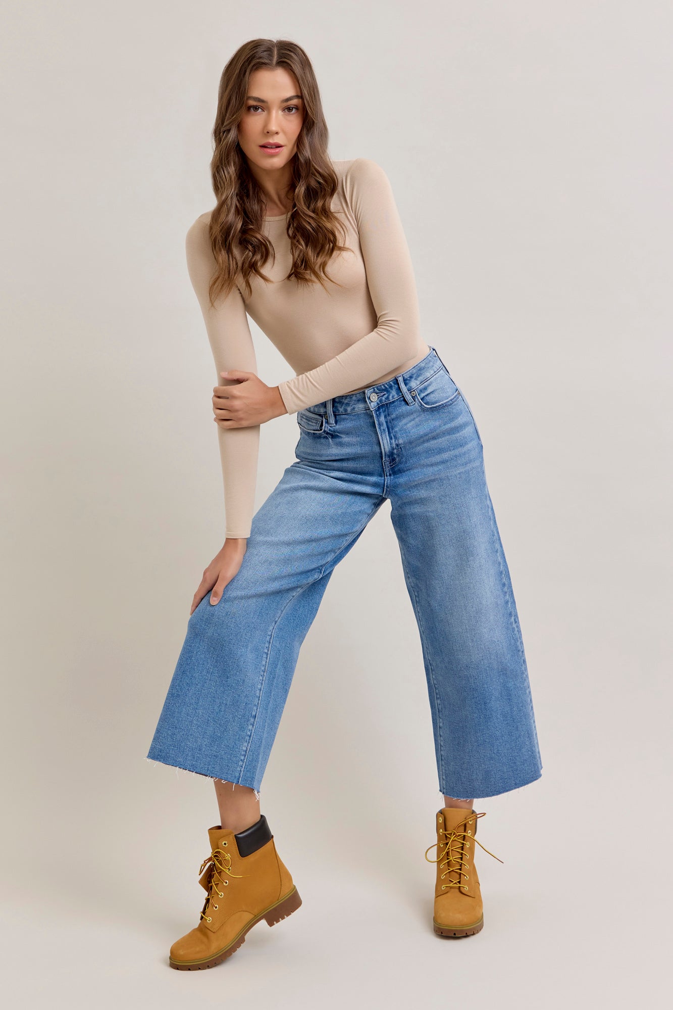 【HI FI FNK】Dos Wide Pants Nike Sportswear Phoenix Fleece Women's High-Waisted Wide-Leg