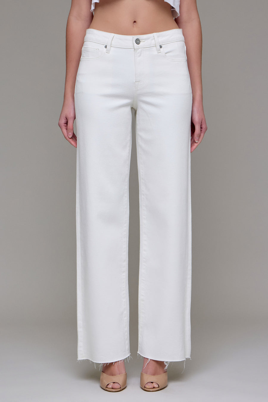 [LOGAN] Pearl Wash Clean Cut 32" Inseam Dad Jean