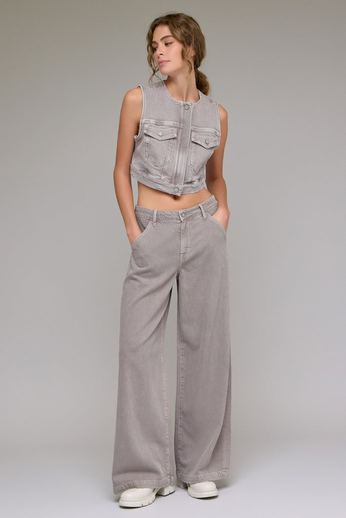 [NORI] High Rise Super Wide leg Trouser