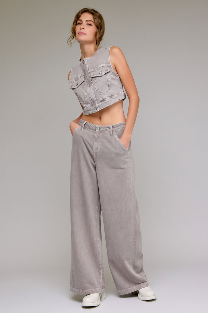 [NORI] High Rise Super Wide leg Trouser