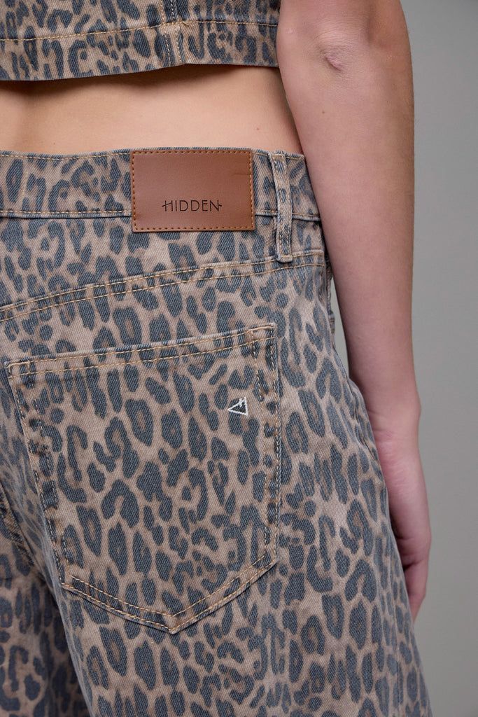 [ALYX] Cheetah Print Low Slung Baggy Jeans