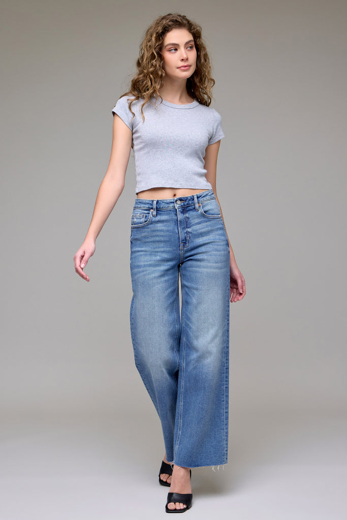 [LOGAN] Medium Vintage Stretch Clean Dad Jean