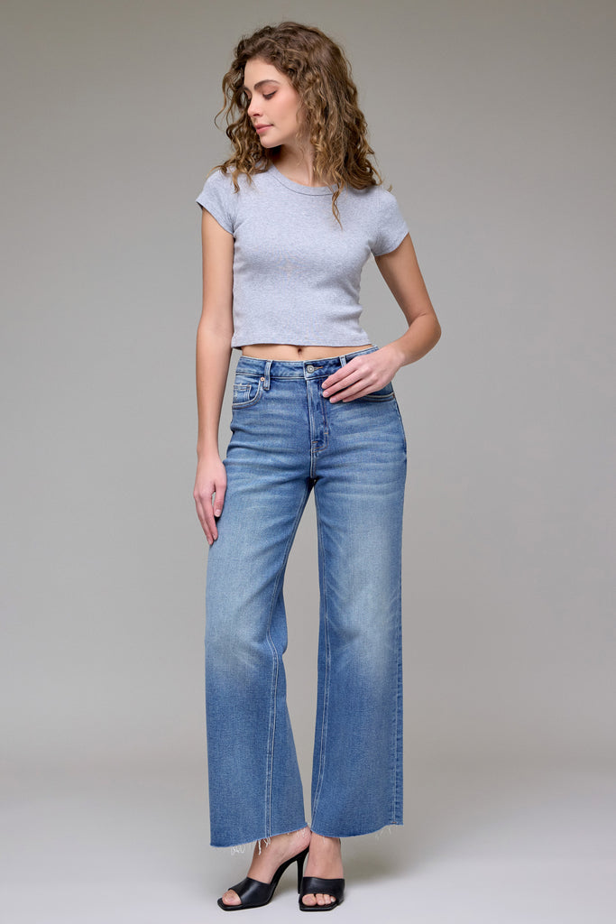 [LOGAN] Medium Vintage Stretch Clean Dad Jean