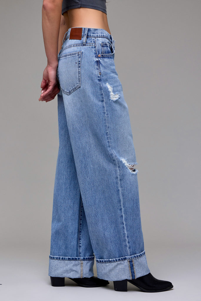 [ALYX] Medium Wash Classic Cuffed Oversized Baggy Jean