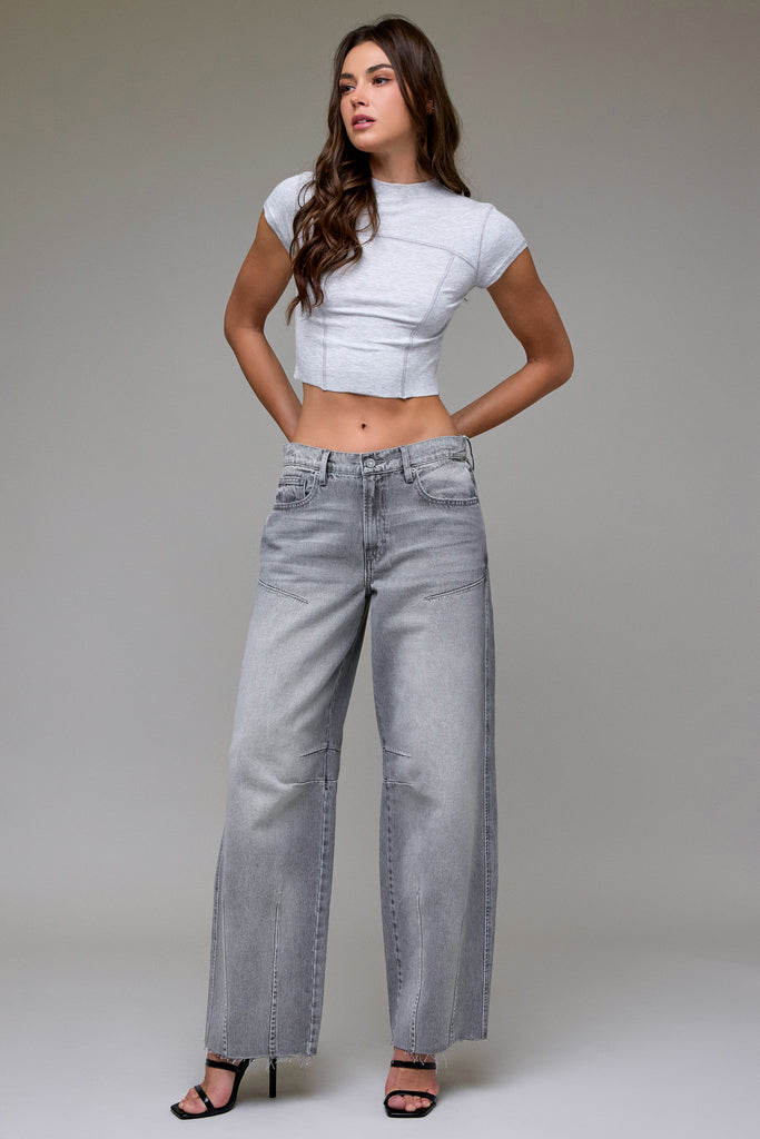 [ALYX] Grey Wash Classic Dart Detail Low Slung Baggy Jean