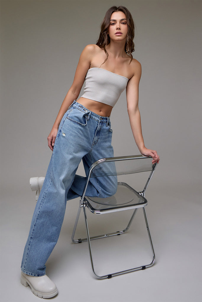 [ALYX] Medium Light Classic Adjustable Oversized Baggy Jean