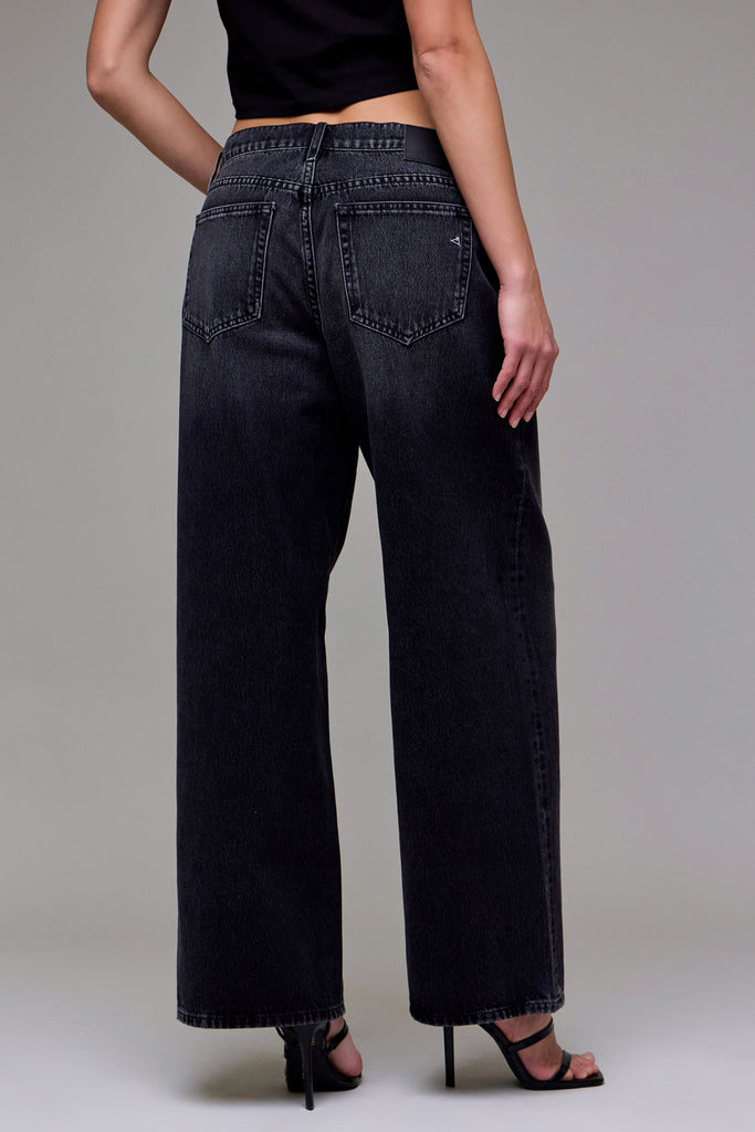 [ALYX] Black Oversized Low Slung Studded Baggy Jean