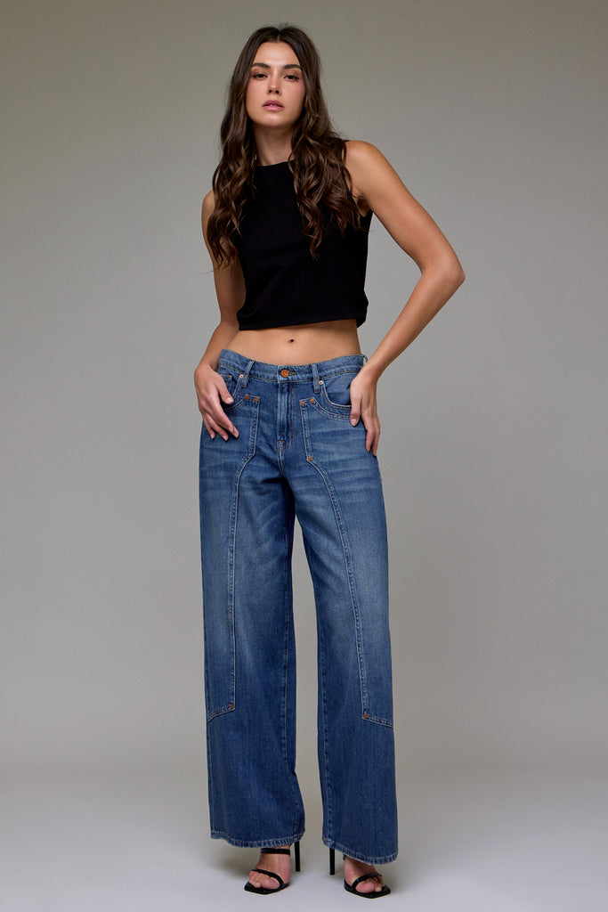 [ALYX] Medium Vintage Classic Patch Oversized Baggy Jean
