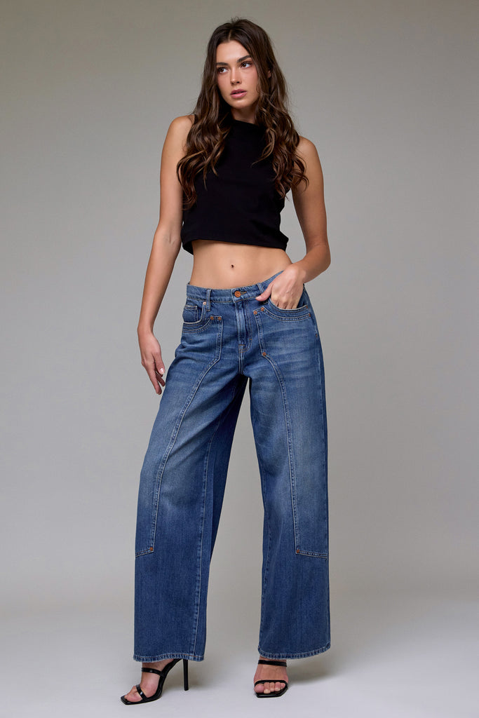 [ALYX] Medium Vintage Classic Patch Oversized Baggy Jean
