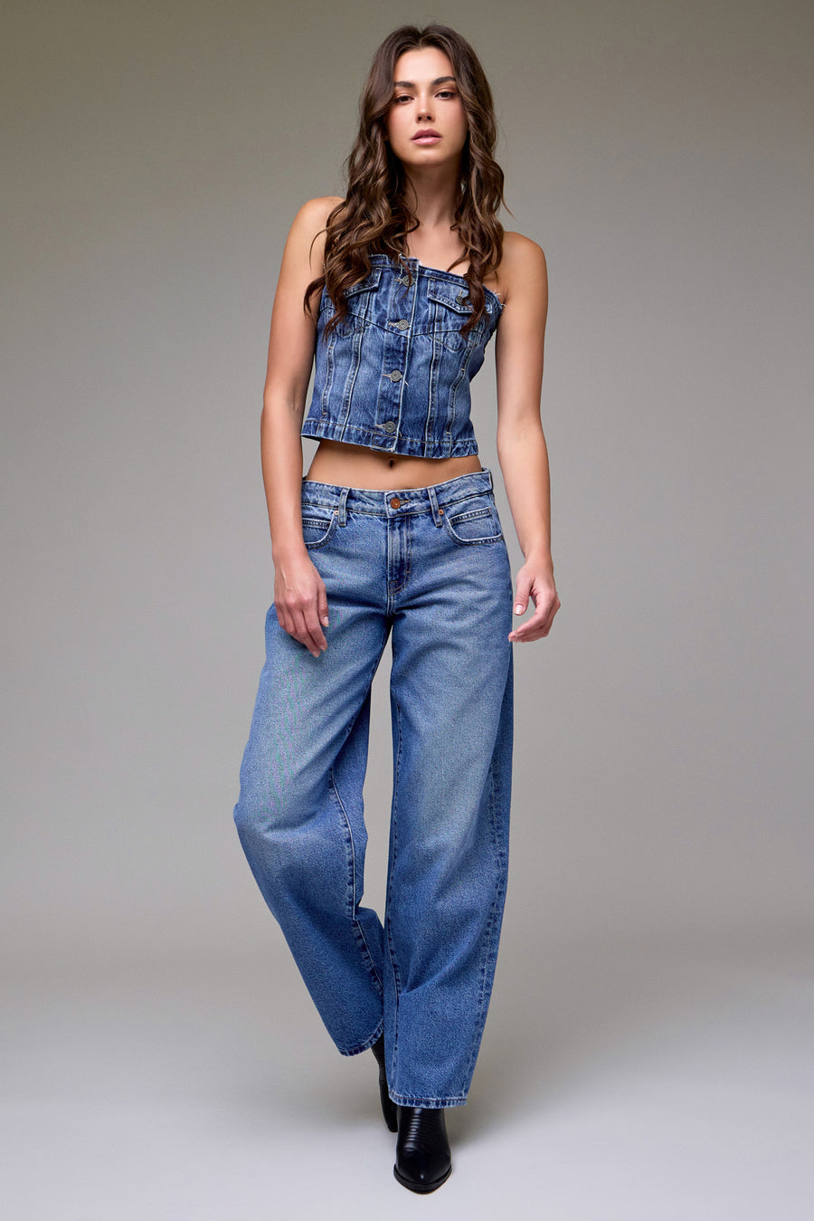 [ALYX] Medium Wash Classic Clean Low Slung Baggy