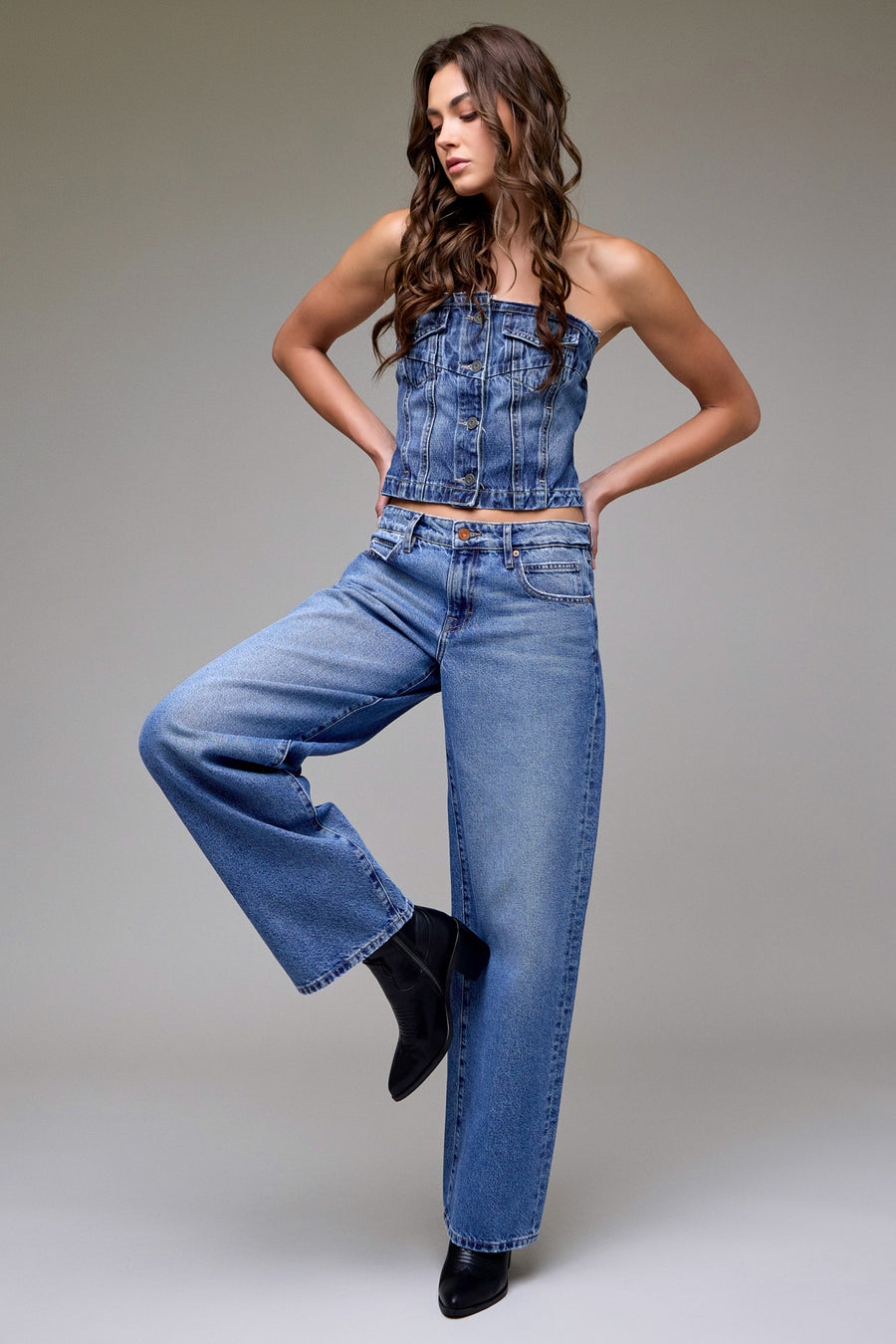[ALYX] Medium Wash Classic Clean Low Slung Baggy
